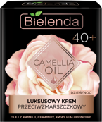 Bielenda - (ZUŻYĆ DO 30/04/24) Camellia Oil 40+ - Luksusowy krem na DZIEŃ I NOC przeciwzmarszczkowy skóra dojrzała 50ml 5902169031725