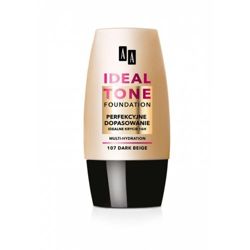 AA Oceanic - AA Make Up Ideal Tone - Podkład perfekcyjne dopasowanie 107 DARK BEIGE 30ml 5900116028972