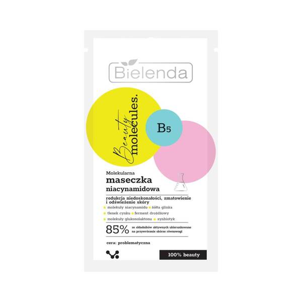 Bielenda - Beauty Molecules - Molekularna NIACYMIDOWA MASECZKA 8g 5902169051396