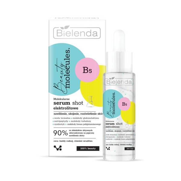 Bielenda - Beauty Molecules - Molekularne ELEKTROLITOWE SERUM shot 30ml 5902169051327