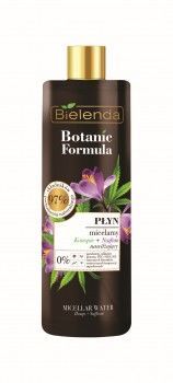 Bielenda - Botanic Formula OLEJ Z KON__OPI + SZAFRAN - PŁYN MICELARNY nawilżający każdy rodzaj skóry, zwłaszcza mieszana i tłusta 500ml 5902169032135