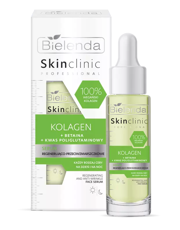 Bielenda - SKIN CLINIC PROFESSIONAL - KOLAGEN SERUM regenerująco- przeciwzmarszczkowe30 ml 5902169049782