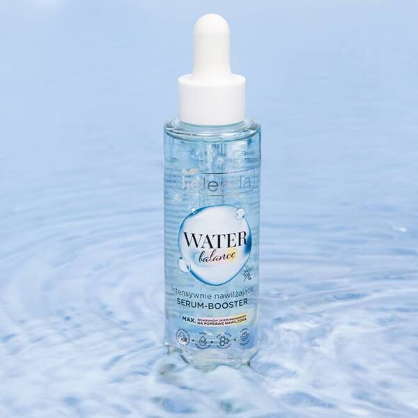 Bielenda - WATER Balance - Intensywnie nawilżające SERUM - booster do twarzy 30 g 5902169049287