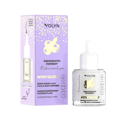 Yolyn - Face & Body Illuminator BERRY BERRY LADY / Rozświetlacz do twarzy i ciała BORÓWKA 20 ml5901785007992